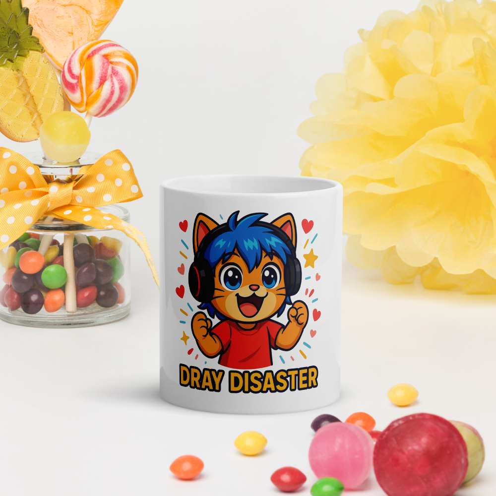 TAZA GATO KAWAI